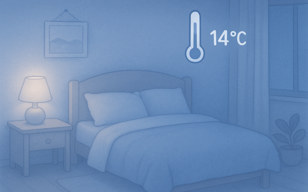 Dormir dans une chambre à 14°C : bienfaits et conseils