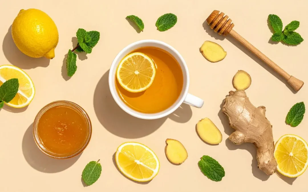 Gingembre et citron le matin à jeun : bienfaits, préparation et précautions